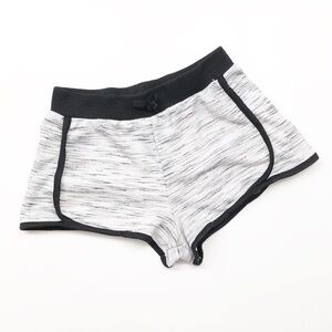 Light gray marble girls lounge shorts